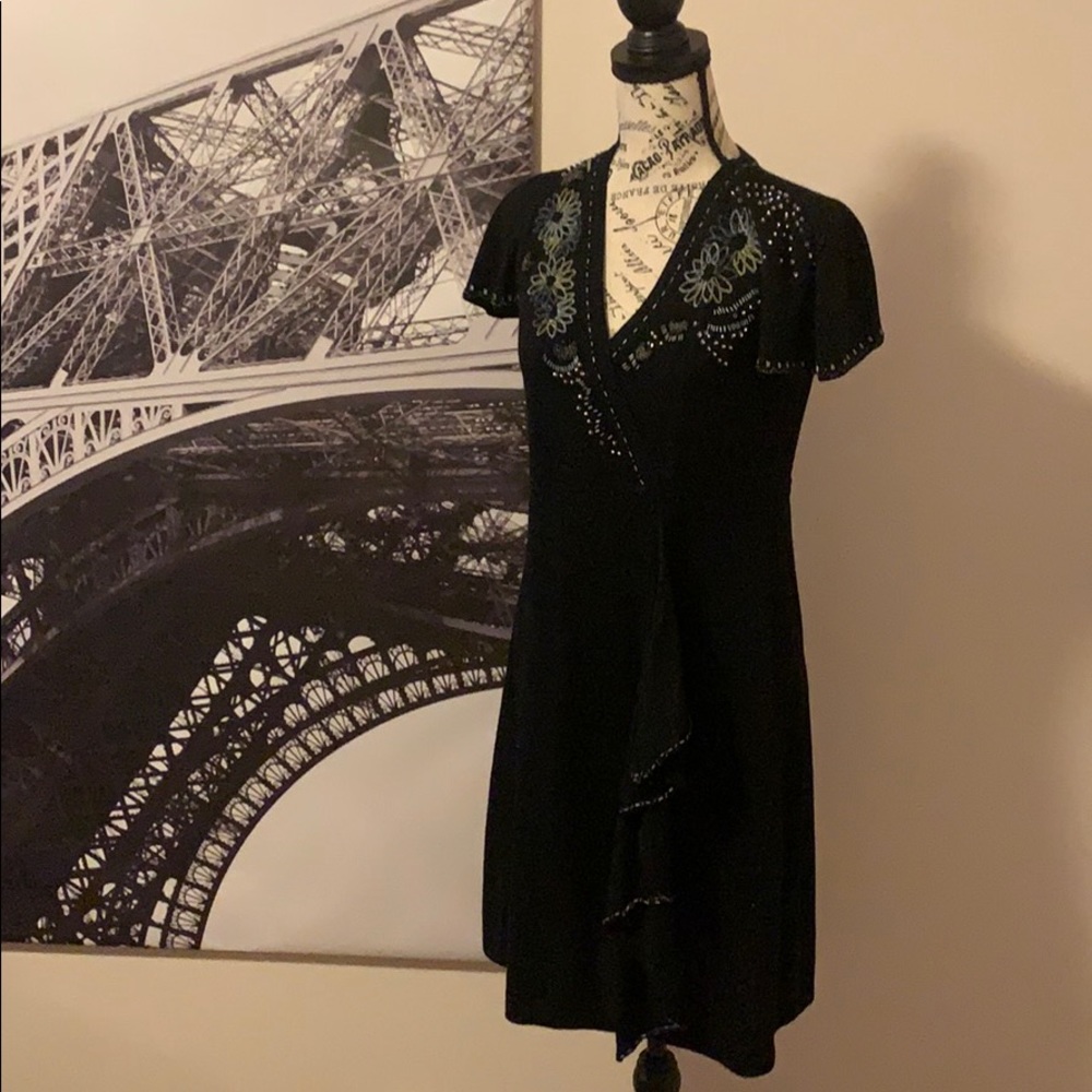 Nanette Leopore Merino Wool Dress size Medium